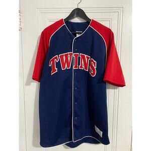 Minnesota Twins Stitched MLB Baseball Jersey Size Large